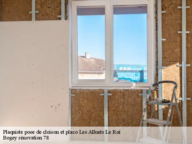 Plaquiste pose de cloison et placo  les-alluets-le-roi-78580 Bogey rénovation 78