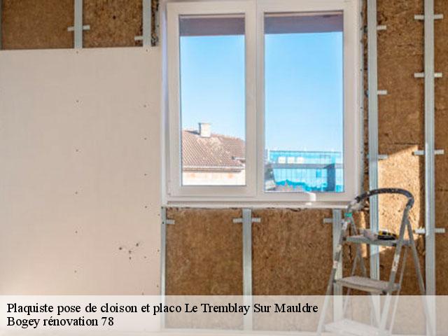 Plaquiste pose de cloison et placo  le-tremblay-sur-mauldre-78490 Bogey rénovation 78