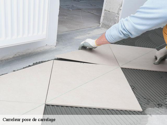 Carreleur pose de carrelage