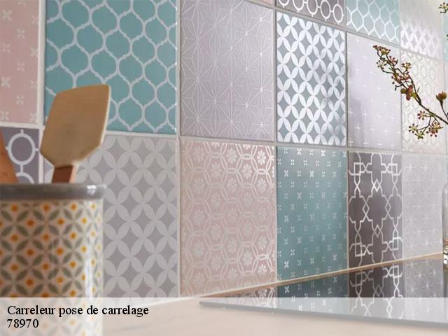 Carreleur pose de carrelage 78970